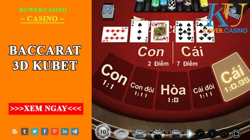 Baccarat 3D nhà cái Kubet.